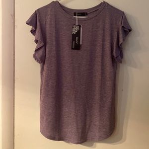 Woman’s ruffle sleeve top